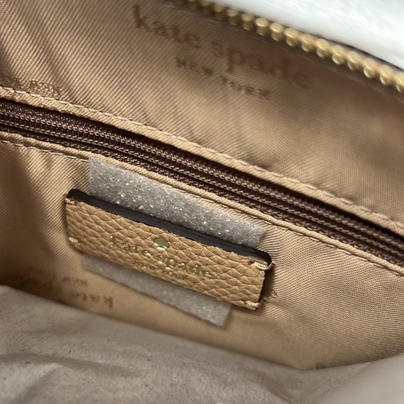 Kate Spade Colorblock Monica Crossbody Light Fawn Multi - Picture 7 of 16